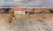 Frits Thaulow Camiers en 1892 Sweden oil painting artist